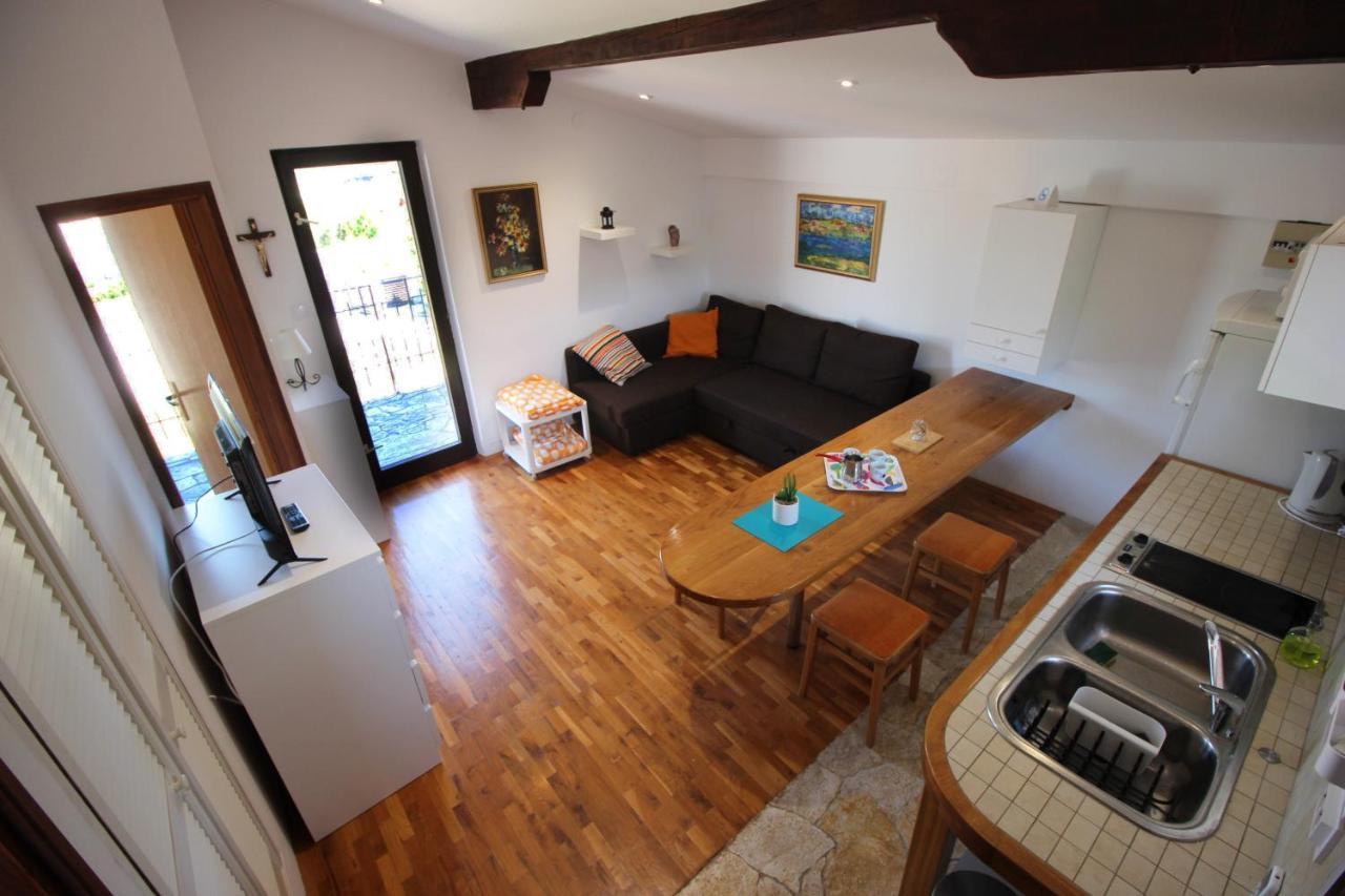 Pridraga Stone House Skrivena 빌라 외부 사진