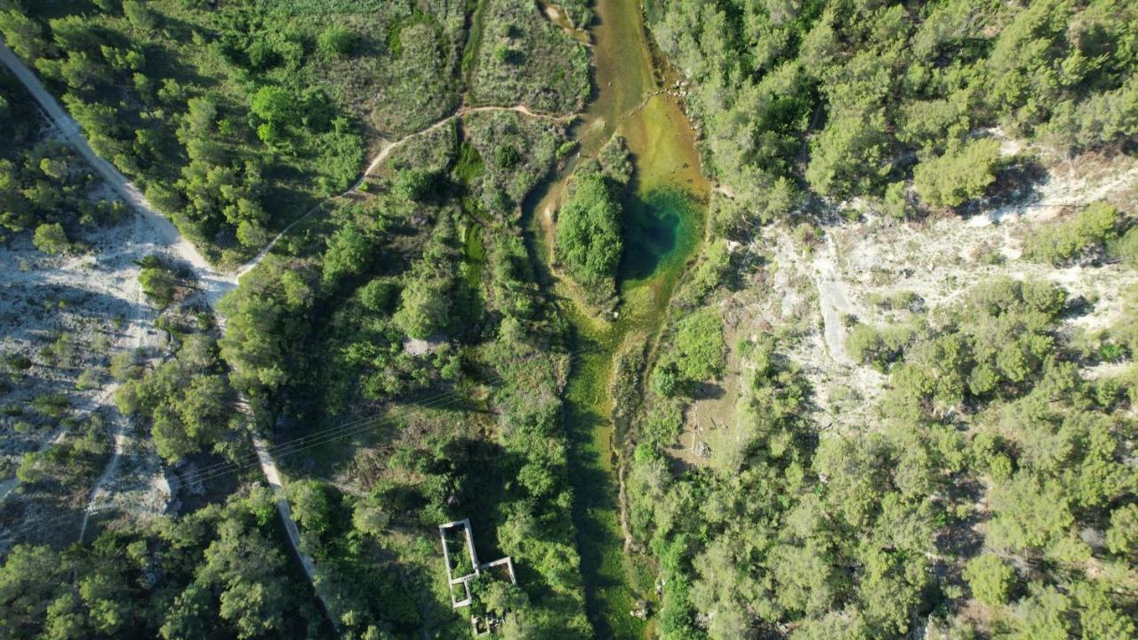 Pridraga Stone House Skrivena 빌라 외부 사진